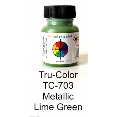 Tru-Color Paint Tru-Color Paint TCP703 Metallic Lime Green Paint TCP703